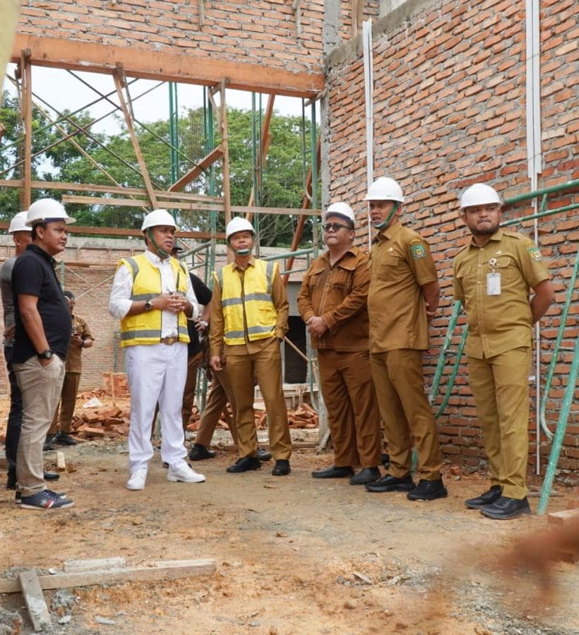 Pj Bupati Langkat Faisal Hasrimy Tinjau Persiapan Langkat Hadapi PON XII Aceh – Sumut 2024