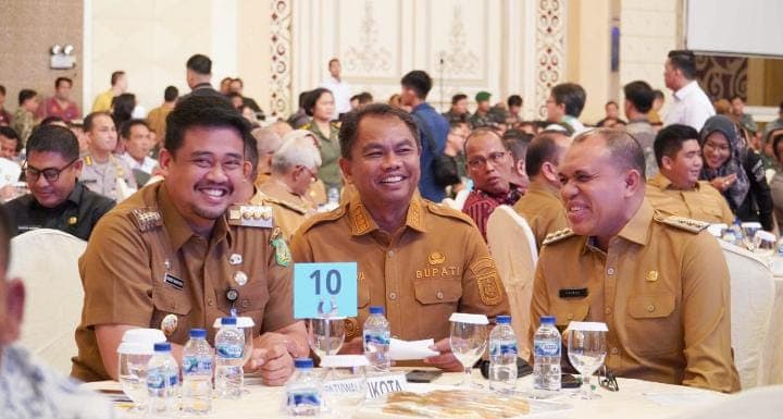 Pj Bupati Langkat Ikuti Kesiapan Penyelenggaraan Pilkada Serentak 2024 Wilayah Sumatera