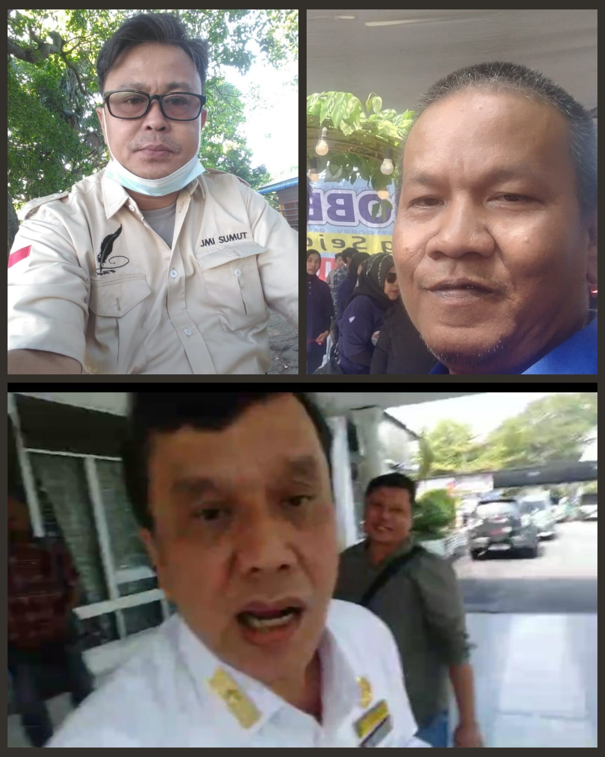 Tangkap Dan Penjarakan Kepala Inspektorat Deli Serdang Coba Larang Wartawan. ambil Gambar
