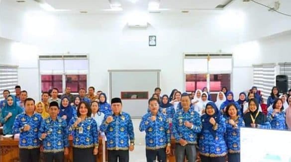 Sekda Labuhanbatu Buka Rapat Koordinasi Persiapan Penilaian  Kabupaten Sehat (KKS) Kabupaten Labuhanbatu