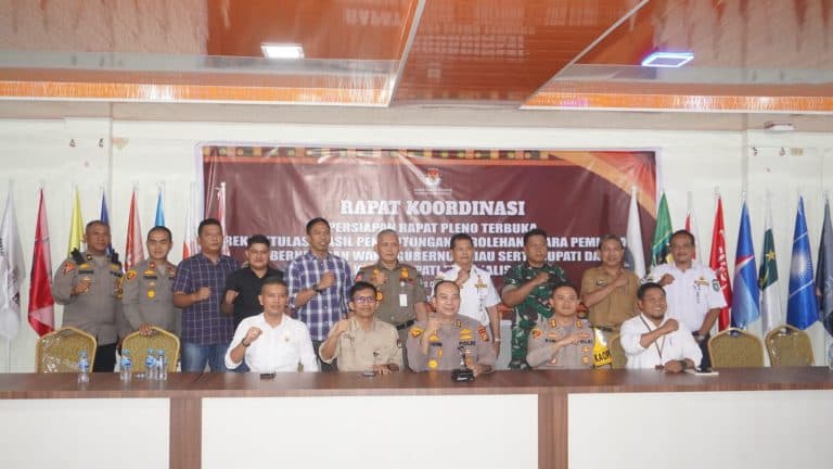 Besok, KPU Bengkalis Laksanaan Pleno Terbuka Rekapitulasi Hasil Penghitungan Suara