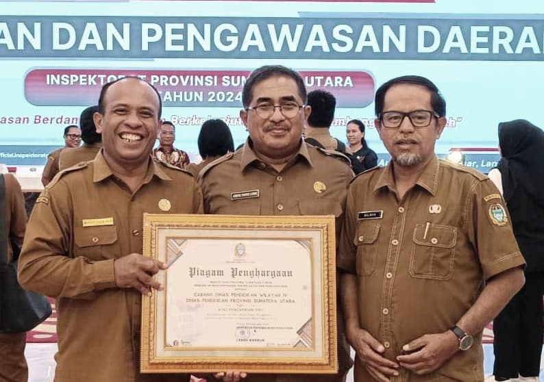 Cabdis Wilayah IV Capai 100 Persen TLHP Inspektorat Provinsi Sumut 2024