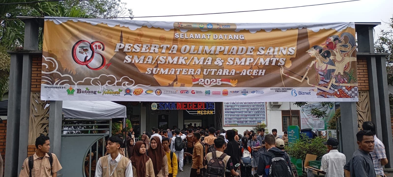 1.500 Lebih Siswa SMP dan SMA se-Sumut Aceh Ikuti Olimpiade Sains ke -4