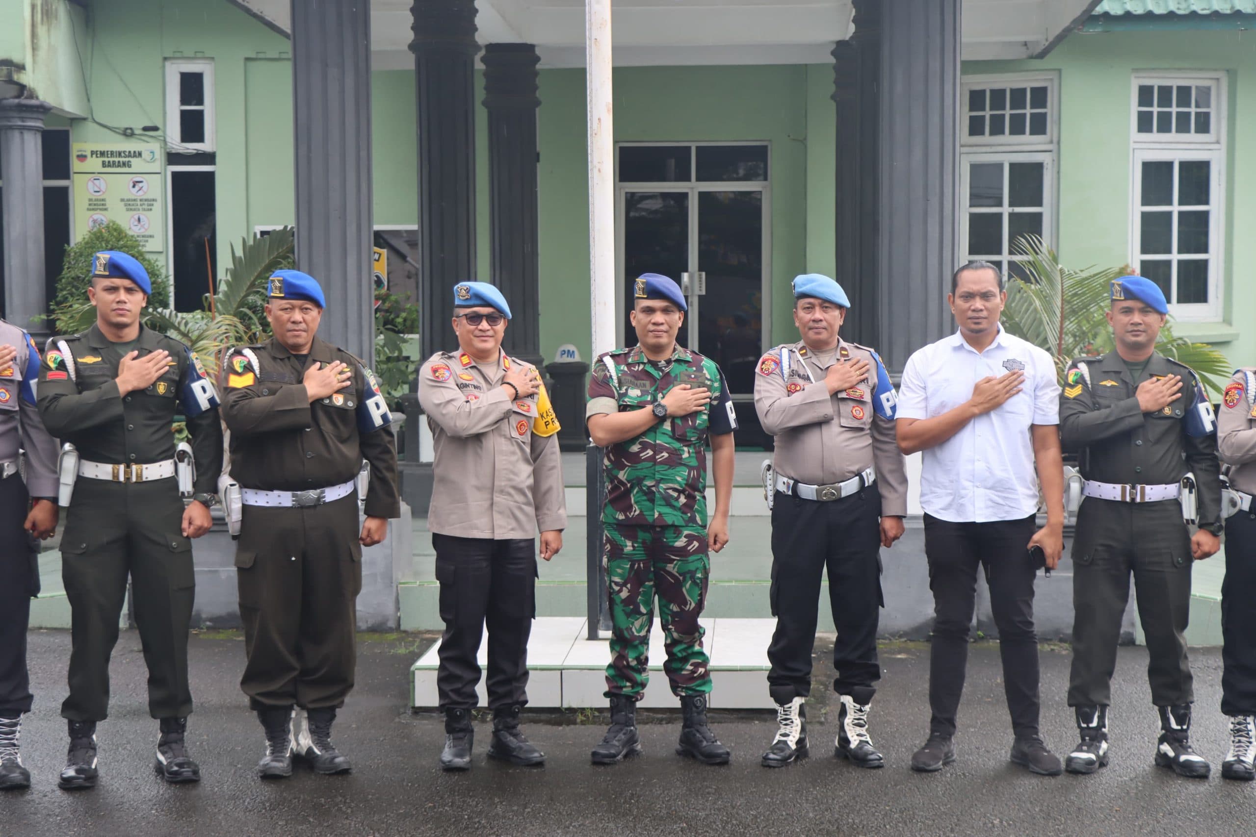 Guna tingkatkan Sinergitas, Sie Propam Polresta Deli Serdang Laksanakan Silaturahmi ke Sub Denpom 1/1-3 Lubuk Pakam.