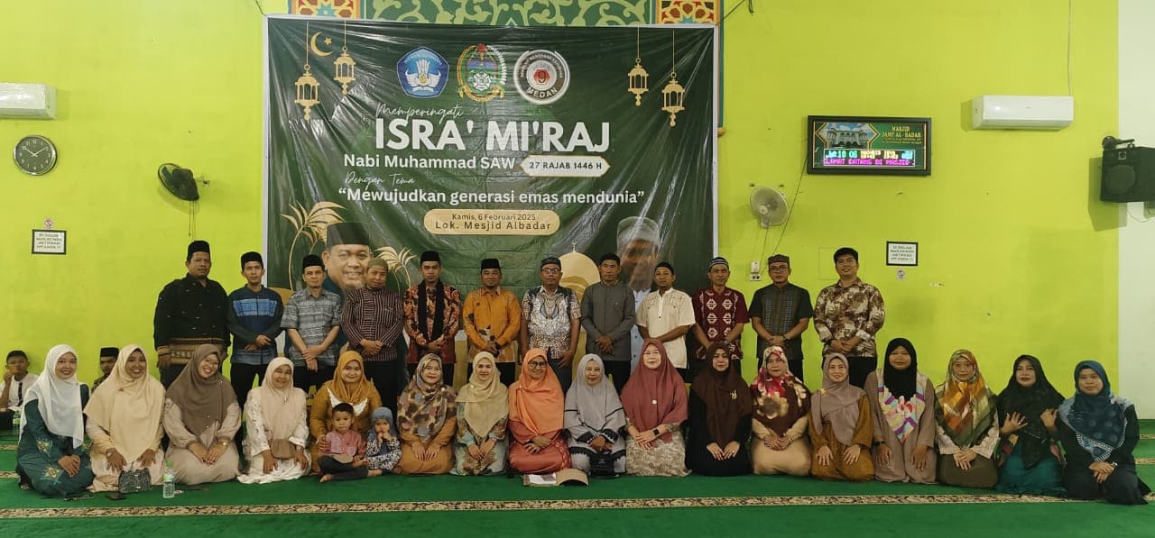 SMKN 9 Medan Peringati Isra’ Mi’raj