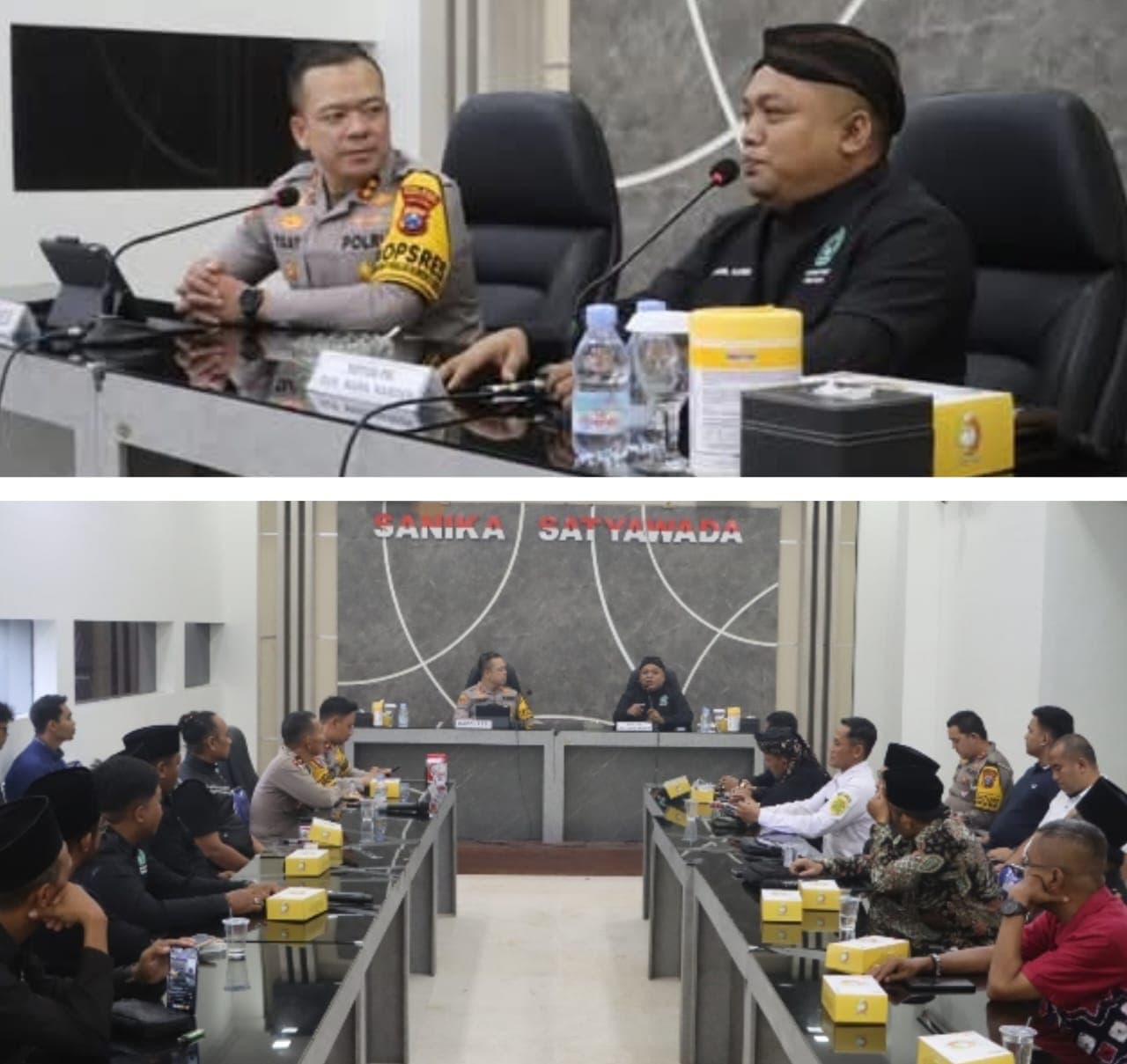 Kunjungi Polres Tulungagung, Ketum Pagar Nusa Berikan Pembekalan kepada Pengurus di Tulungagung