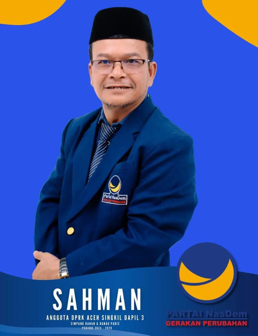 Ketua Komisi III DPRK Aceh Singkil, Sahman: Selamat Hari Pers Nasional 2025, Pers Berperan Penting dalam Pembangunan Bangsa
