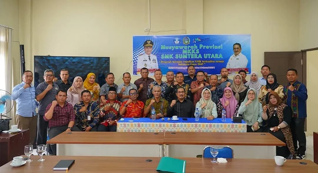 Evi Herawati Lubis Pimpinan MKKS SMK Sumut 2025-2029