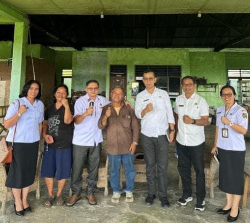 Wabup Karo Kunker ke STA yang Berada di Desa Bandar Togging