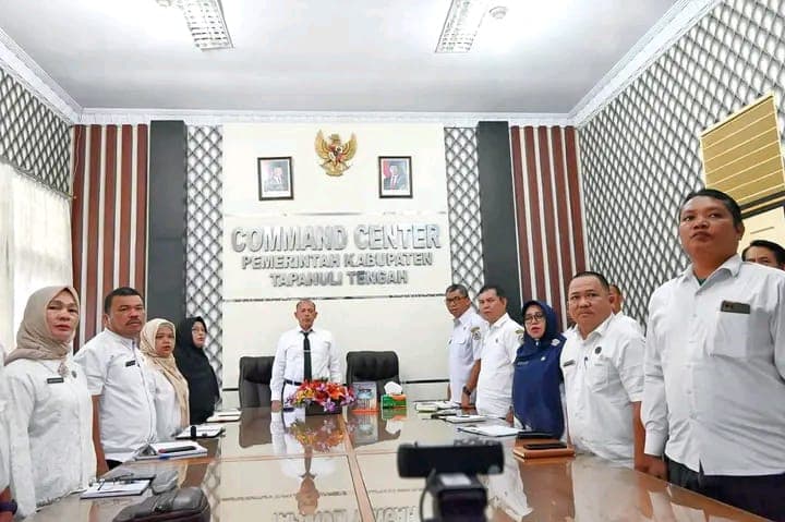 Wakil Bupati Tapanuli Tengah Ikuti Launching Indikator Indeks Pencegahan Korupsi Daerah MCP KPK Tahun 2025