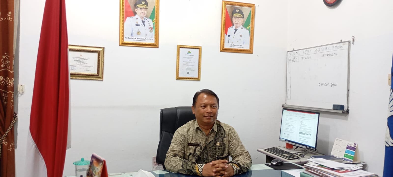Siswa SMAN 17 Medan Lulus 100 Persen