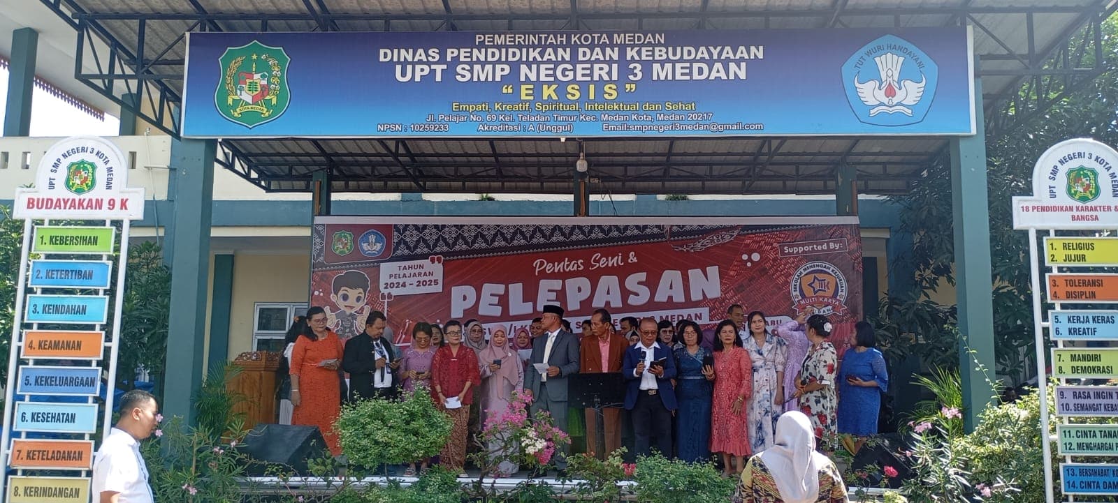 SMPN 3 Medan Lepas 343 Siswa