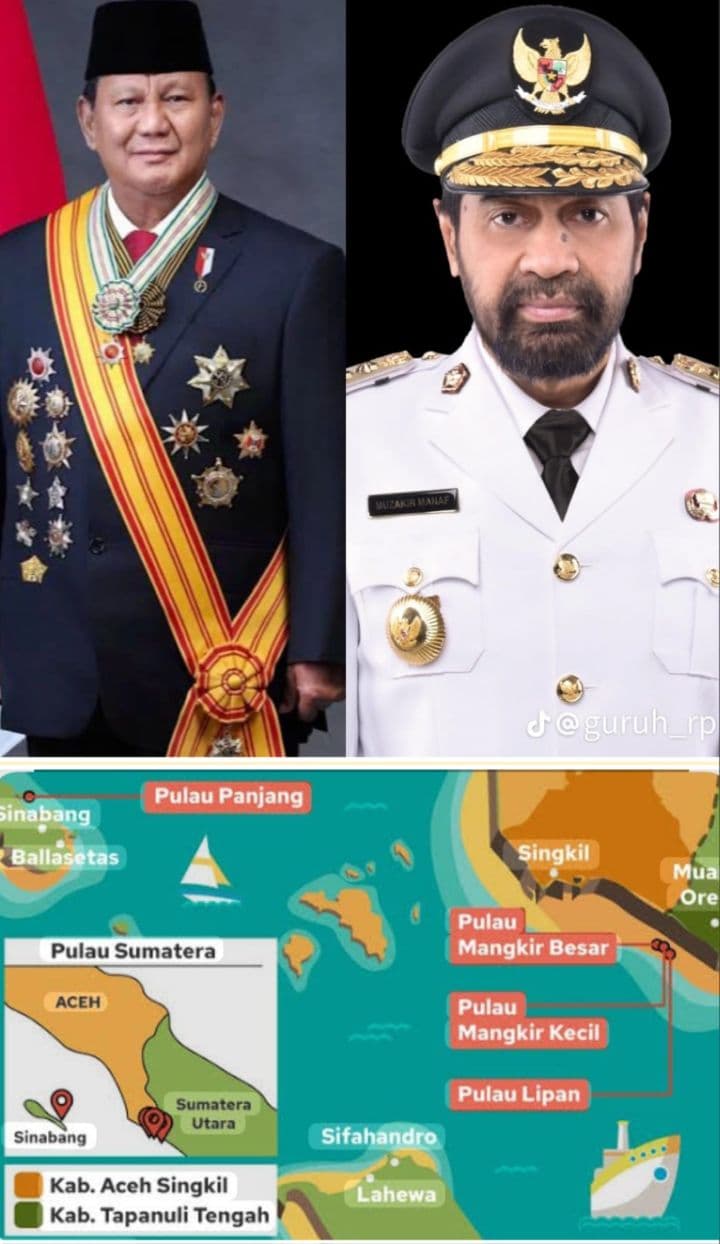 SWI Aceh Singkil Apresiasi Presiden Prabowo atas Pengembalian 4 Pulau ke Wilayah Aceh