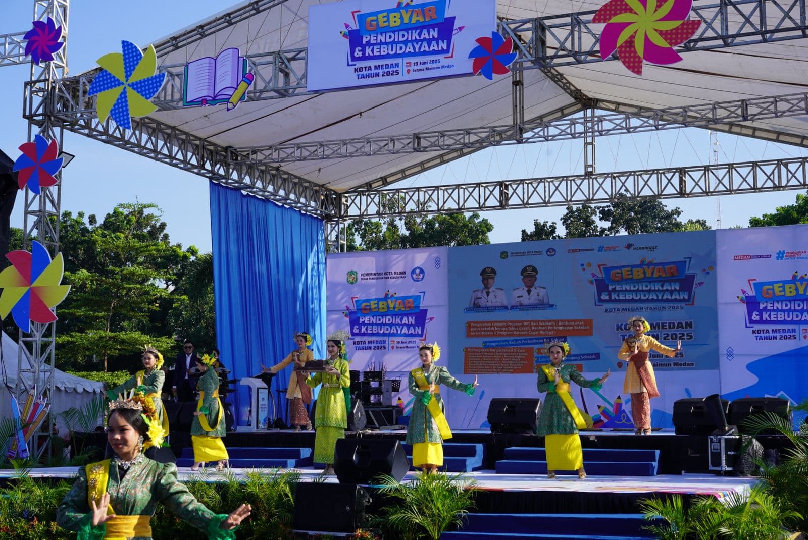 ‎Gebyar Pendidikan dan Kebudayaan Disdikbud, Ini Kata Wali Kota Medan