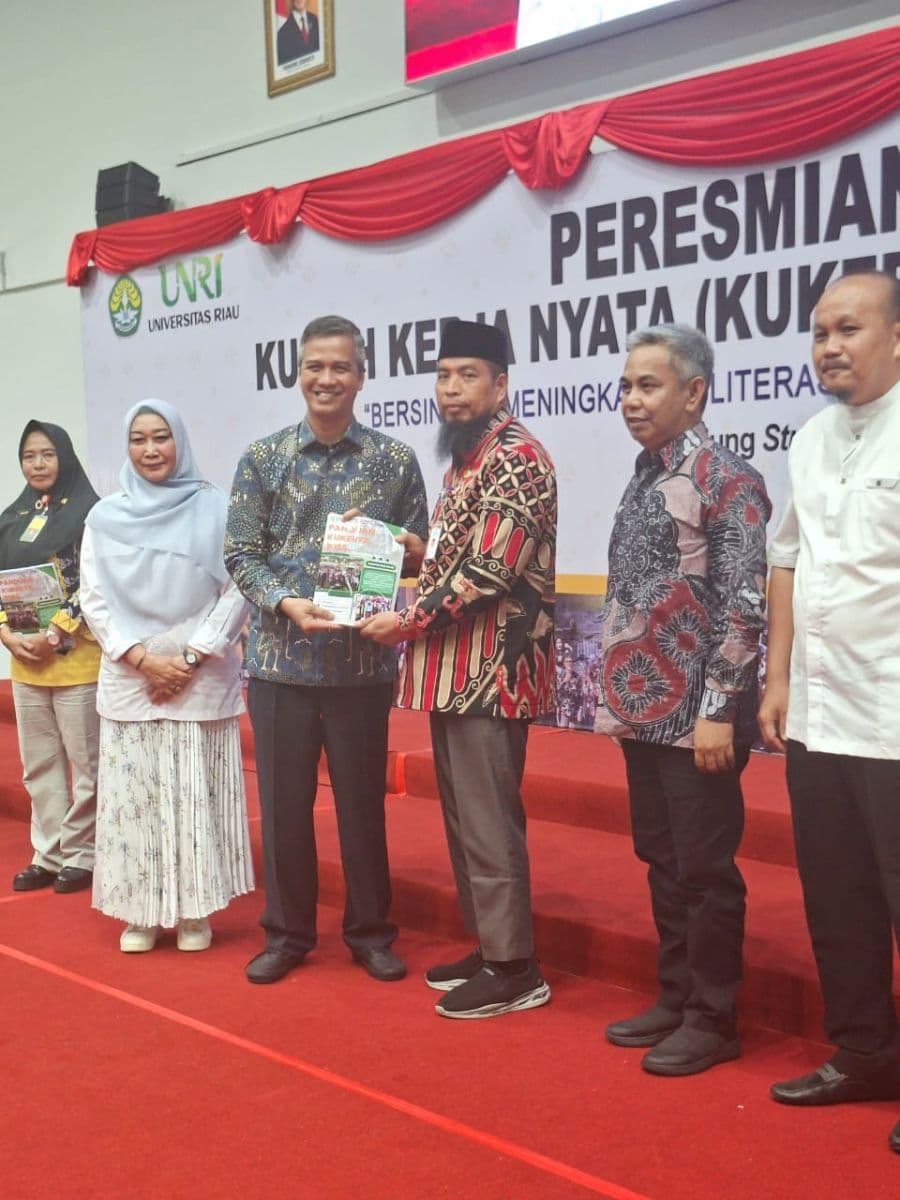 Bupati Bengkalis Hadiri Peresmian Kukerta UNRI 2025: Dorong Sinergi Peningkatan Literasi Masyarakat