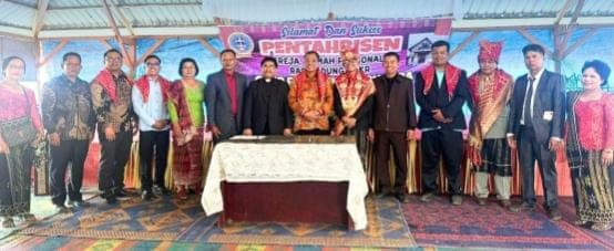 Bupati Karo Hadiri Pentahbisan Gedung GBKP Rungun Aji Buhara