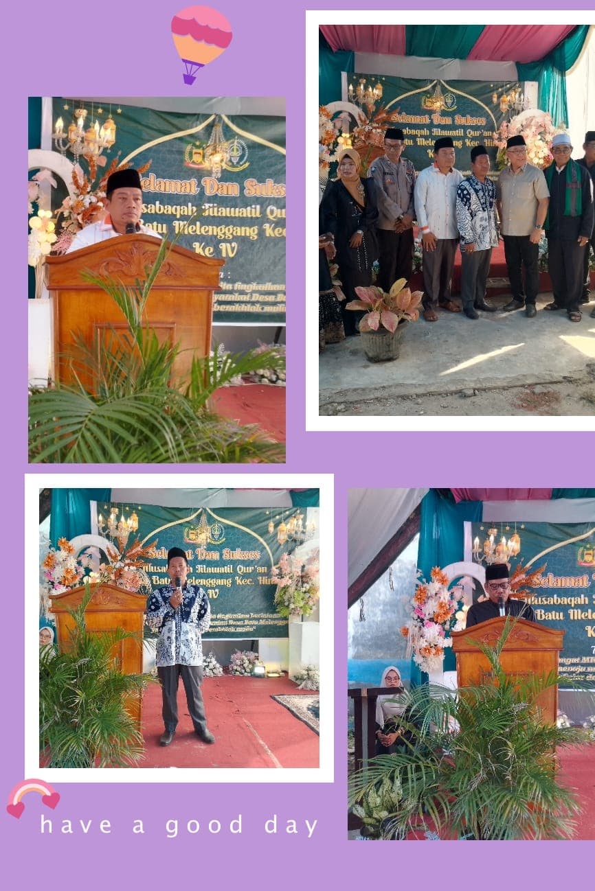 Anggota DPRD Langkat Safitri Harianto Hadiri Pembukaan MTQ ke 4 di Desa Batu Malenggang