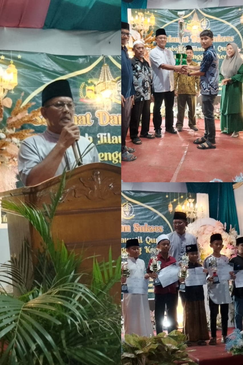 Sunarman SST Anggota DPRD Langkat Hadiri Penutupan MTQ ke 4 Desa Batu Malenggang