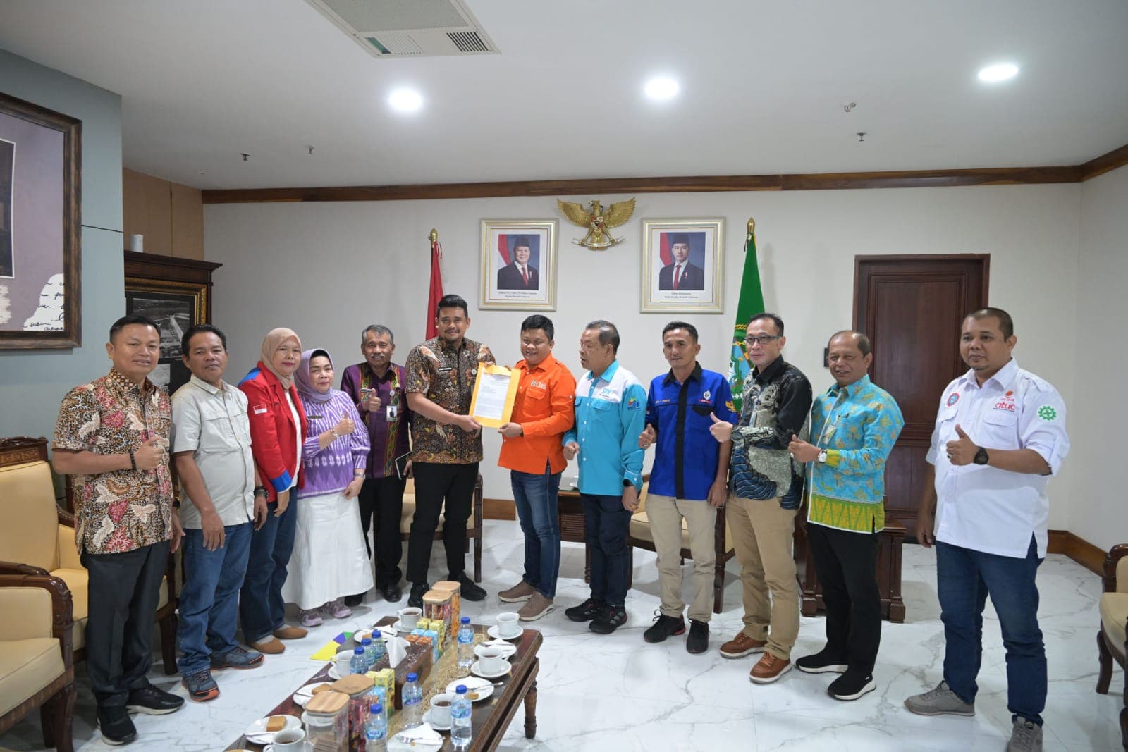 Gubernur Sumut Bobby Nasution Tampung Aspirasi Serikat Pekerja Bahas Kesejahteraan Buruh