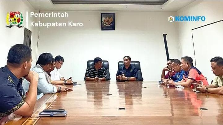Wakil Bupati Karo Terima Audiensi Warga Desa Suka Meriah Terkait Krisis Air