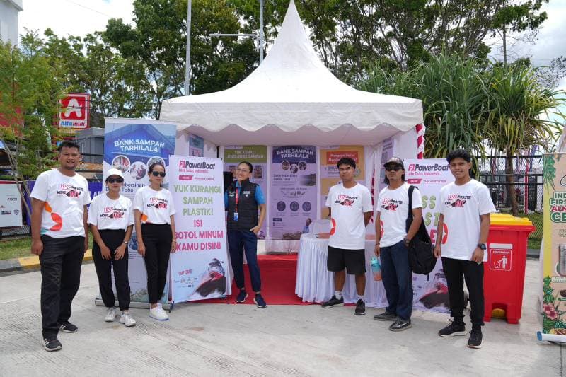 ITDC Gelar Aksi Bersih-Bersih dan Edukasi Pengelolaan Sampah untuk Lestarikan Danau Toba