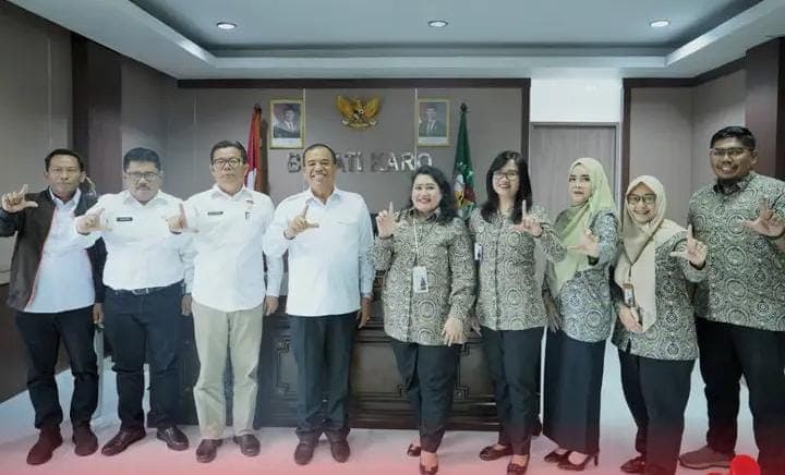 Pemkab Karo Terima Audiensi BPJS Kesehatan Sumut