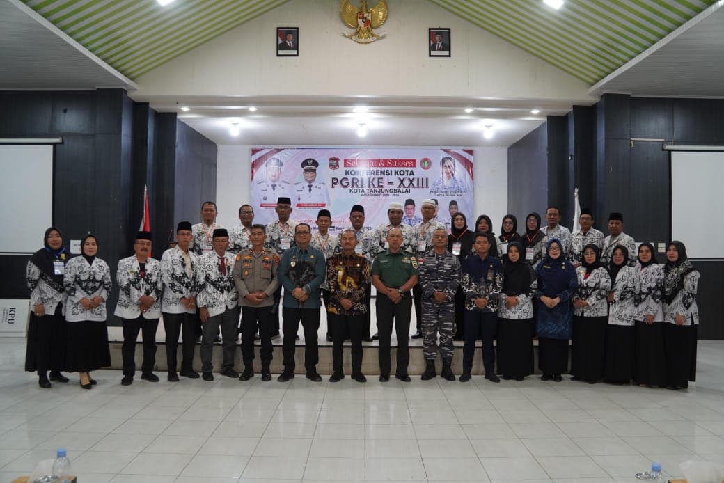 Konferensi Kota PGRI Ke-XXIII Kota Tanjungbalai Masa Bhakti 2025-2030