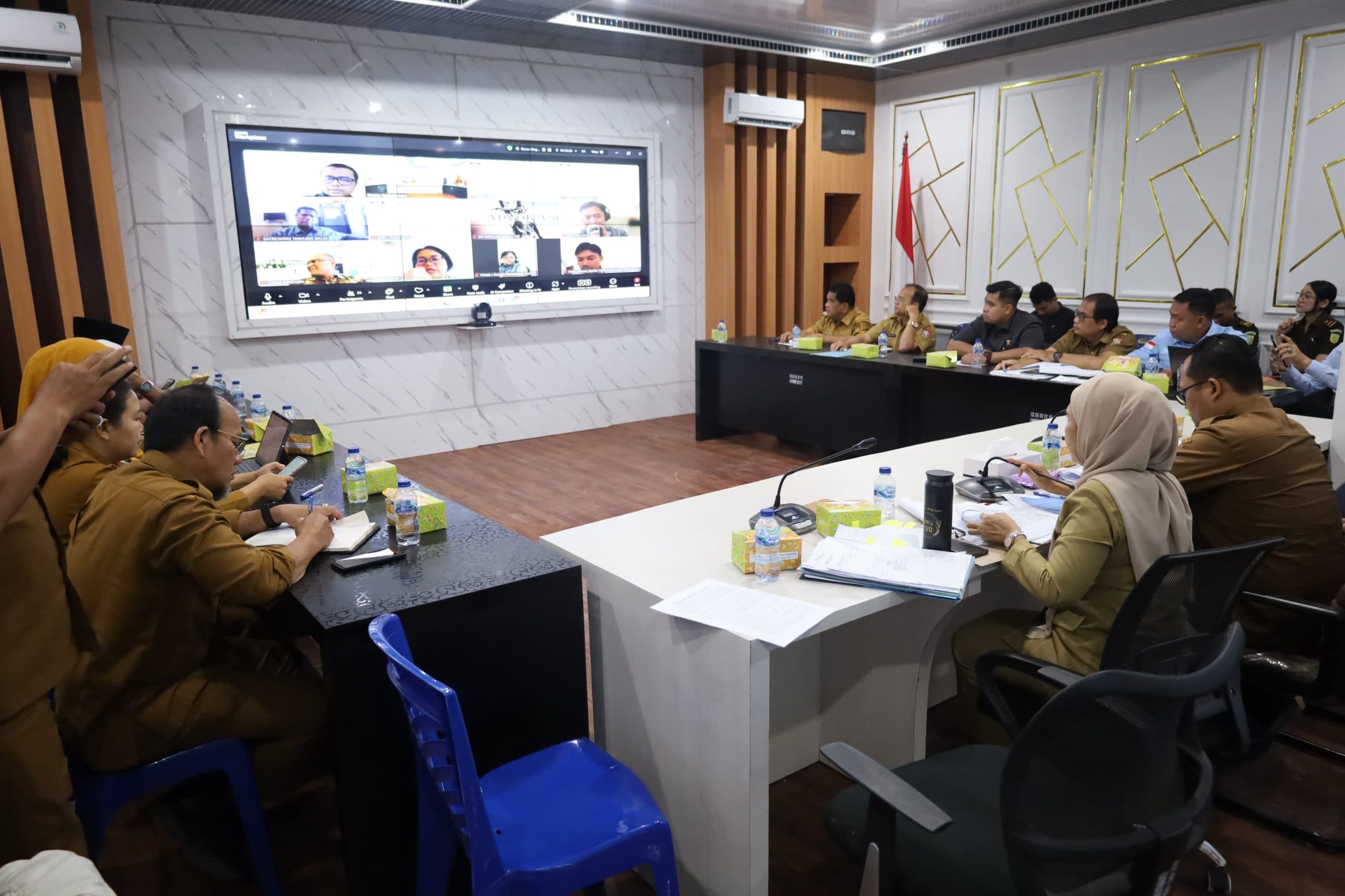 Pemko Gelar Rakor Penyelesaian Kasus GOR Bersama Kementerian/Lembaga serta Instansi Terkait