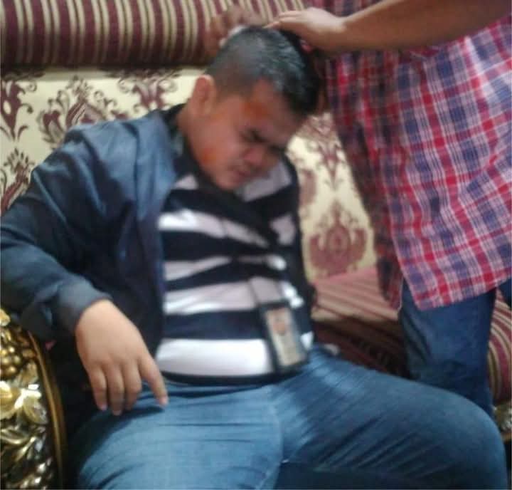 Insiden Ricuh di DPRD Sumut, Wartawan Dianiaya Oknum Polisi dan Pol PP