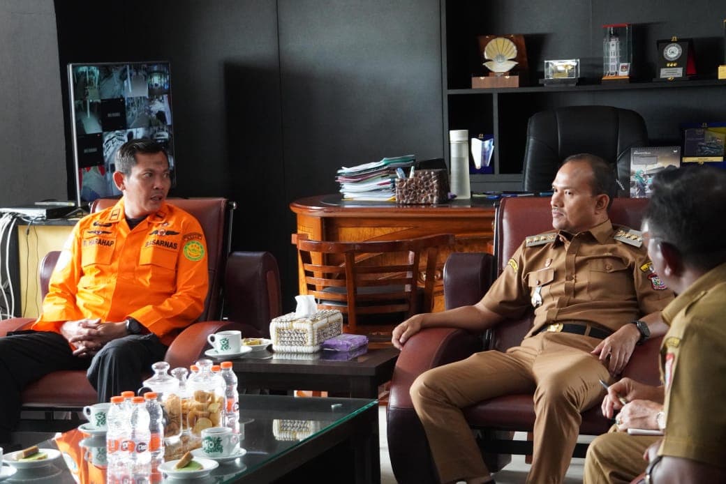 Wali Kota Terima Audiensi Pos SAR – TBA, Perkuat Kordinasi dan Sinergitas Mitigasi Bencana