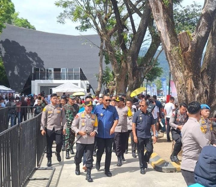 Kapolda Sumut Tinjau Kesiapan F1H2O dan Aquabike Championship 2025 di Balige