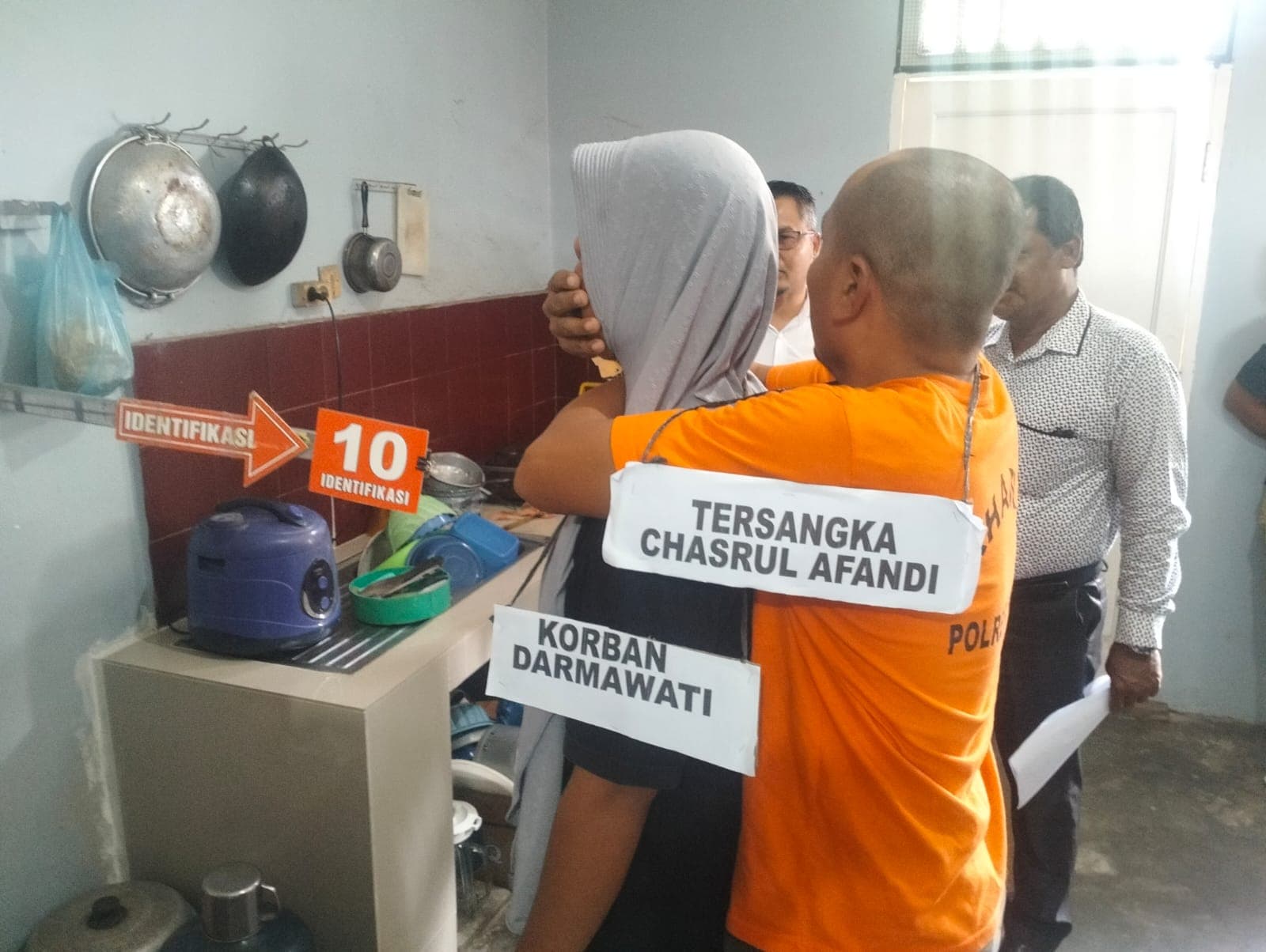 Polres Binjai Gelar 18 Agenda Rekontruksi Kasus Pembunuhan