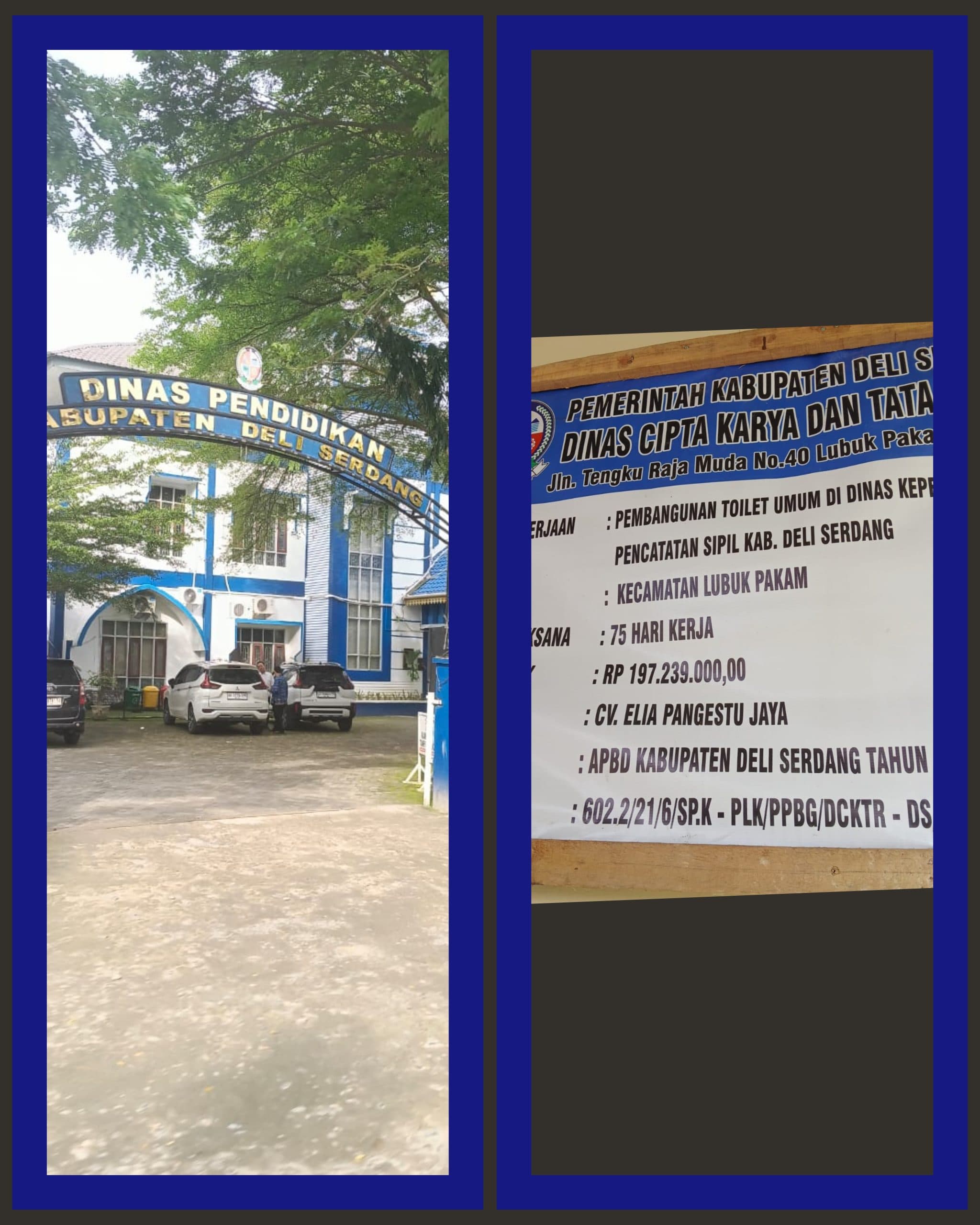 Gawat Proyek Di Dinas Pendidikan Deli Serdang Mark Up Kejatisu Di Minta Periksa Rekanan