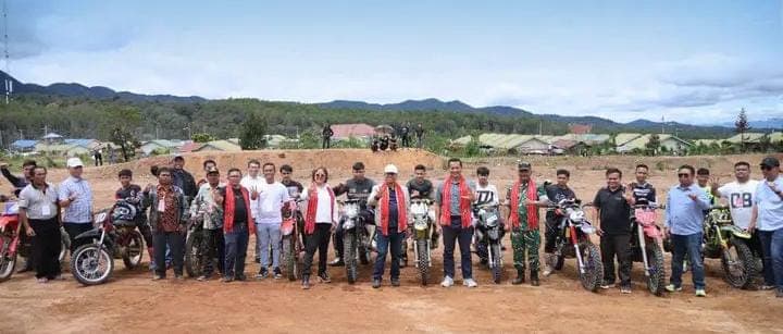 Bupati Karo Buka “Ajenta Motocross Siosar”