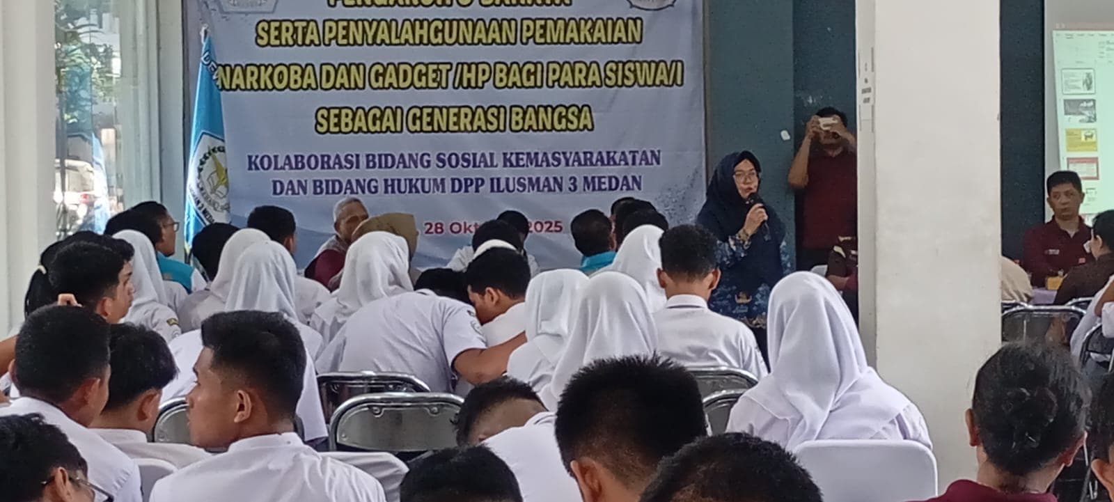 Alumni SMAN 3 Medan Sosialisasi Penyuluhan Bahaya Narkoba