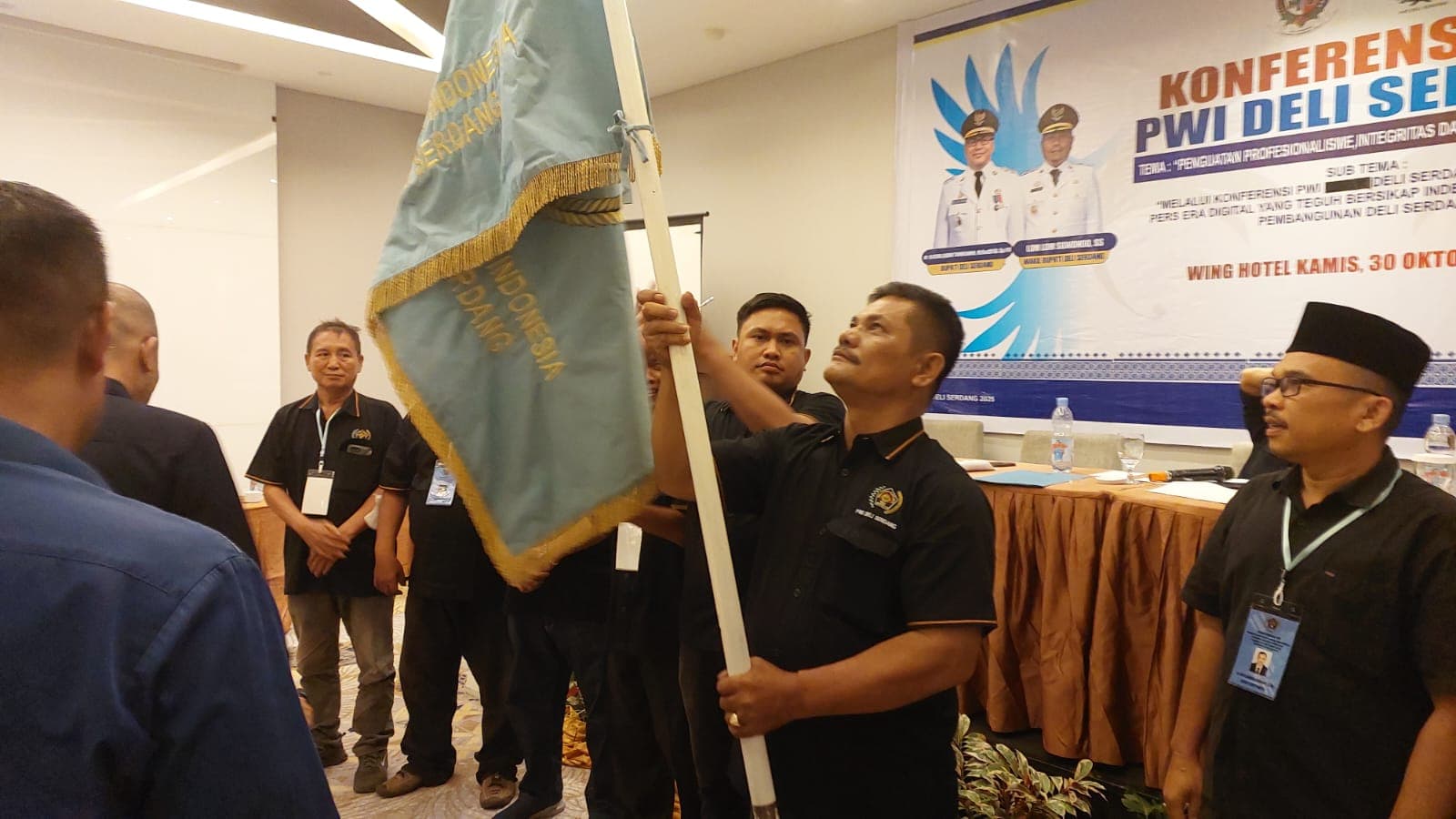Duet Lisbon-Limbong Kembali Pimpin PWI Deliserdang 2025-2028