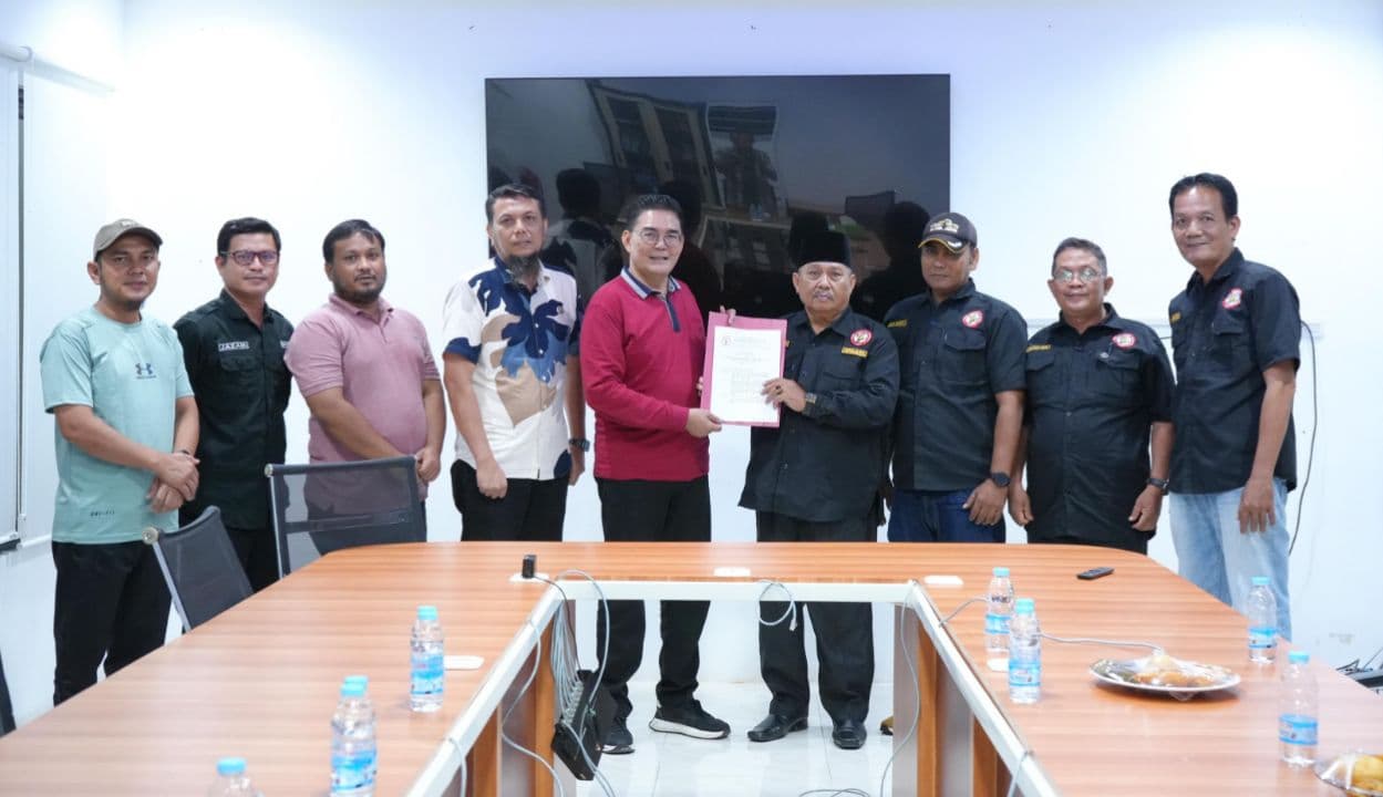 DPC AWI Audensi Ke Diskominfo Bengkalis