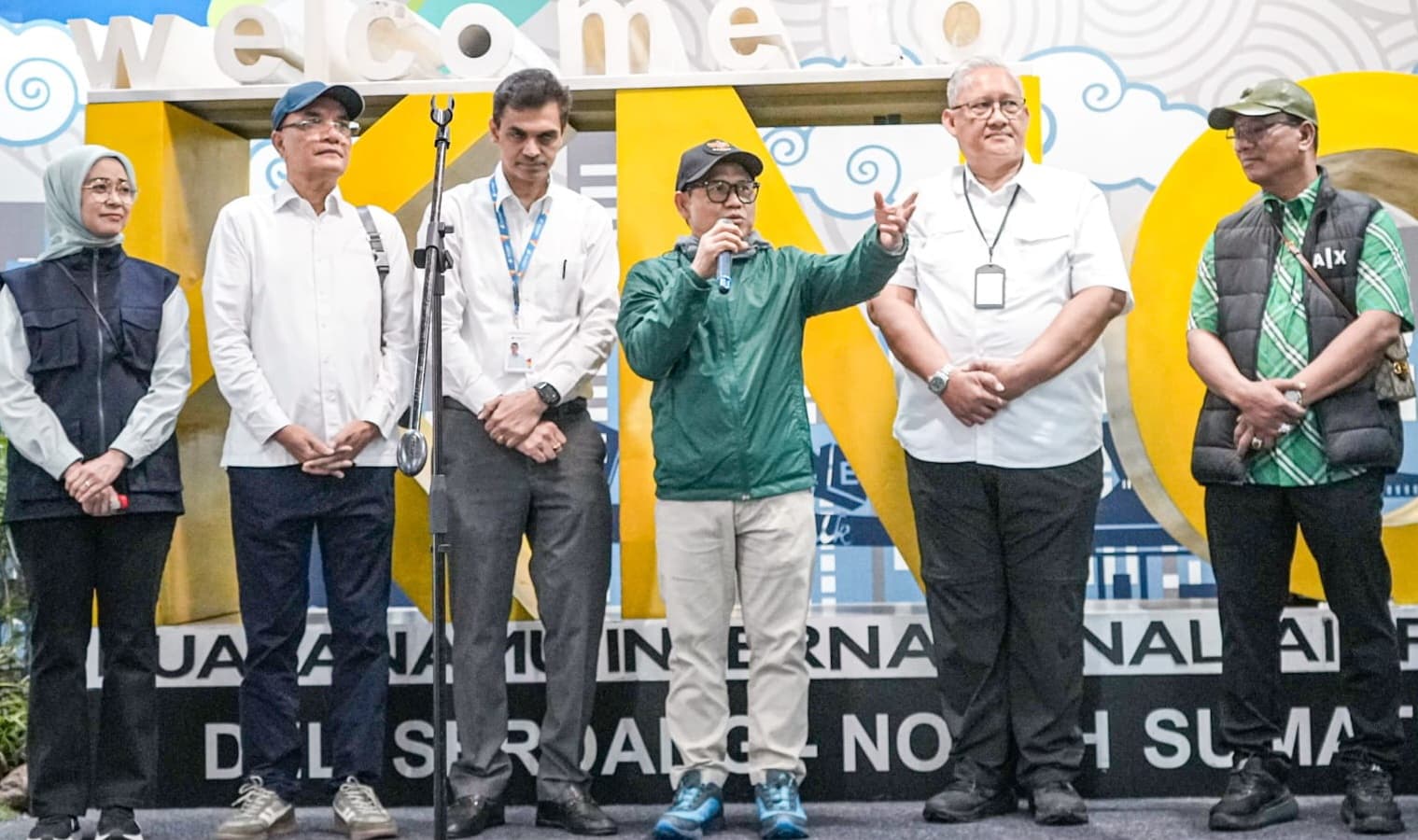 Menko Muhaimin Resmikan Kembali Rute Kualanamu–Rembele, untuk Percepat Bantuan Bencana