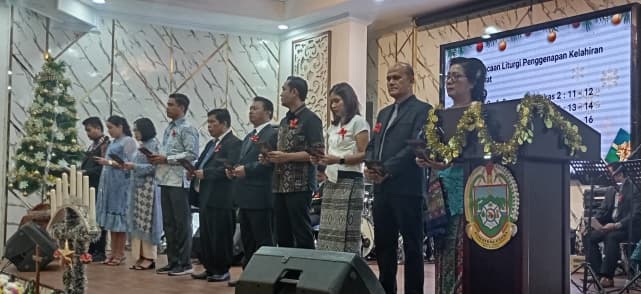 ‎Disdik Sumut Gelar Perayaan Natal Oikumene 2025