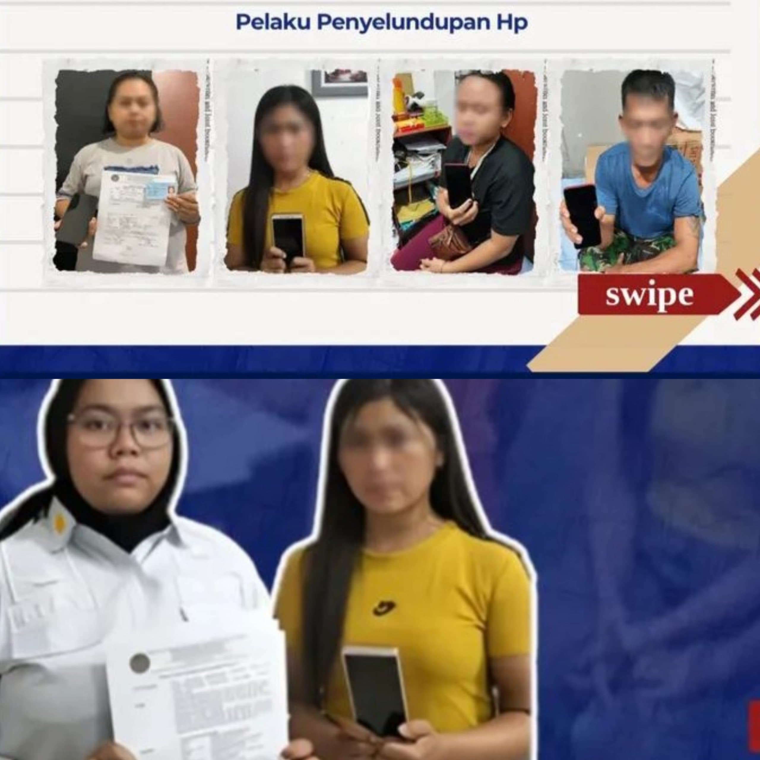 Rutan Kelas I Medan Gagalkan 6 Penyelundupan HP