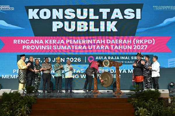 RKPD 2027 Dibahas, Gubsu Minta Kepala Daerah Serius Awasi Indikator Pembangunan