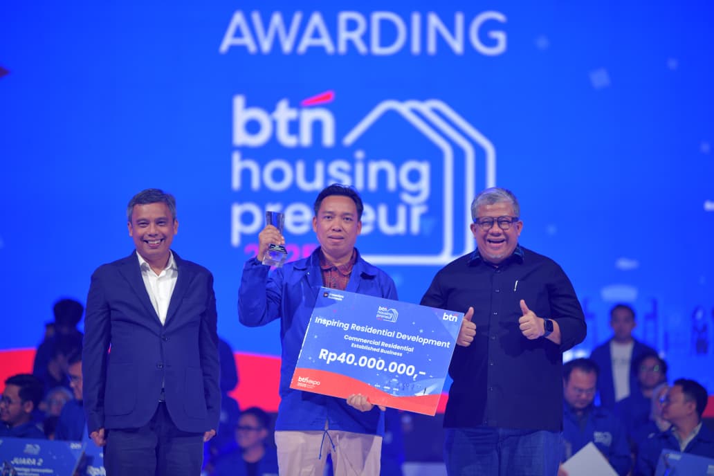 Tutup Rangkaian BTN Expo 2026, Awarding BTN Housingpreneur 2025 Lahirkan Inovator Muda Ekosistem Perumahan