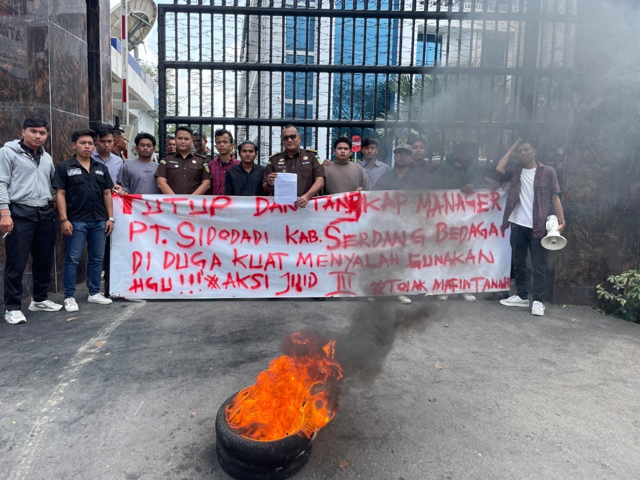 Kejati Sumut Didesak Usut Dugaan Pelanggaran Konversi Lahan Ilegal PT Sidojadi Dikabupaten Sergai
