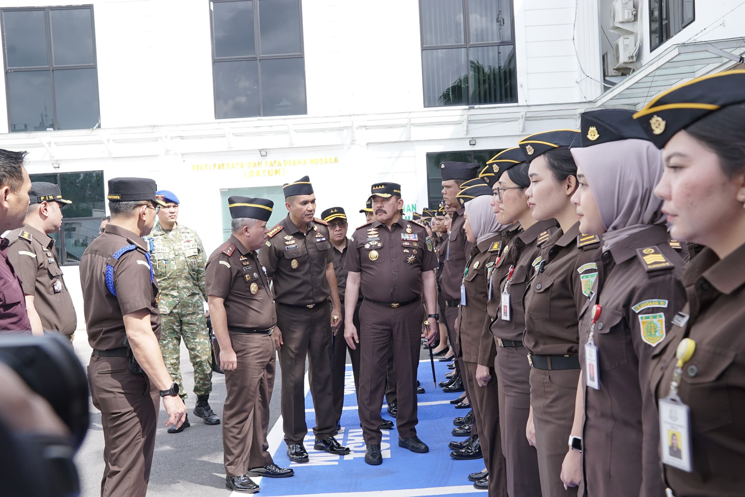 Pastikan Pelayanan Dan Penegakan Hukum Berjalan dengan Baik, Jaksa Agung RI Kunker Ke Kejati Sumut Dan Sejumlah Kejari 