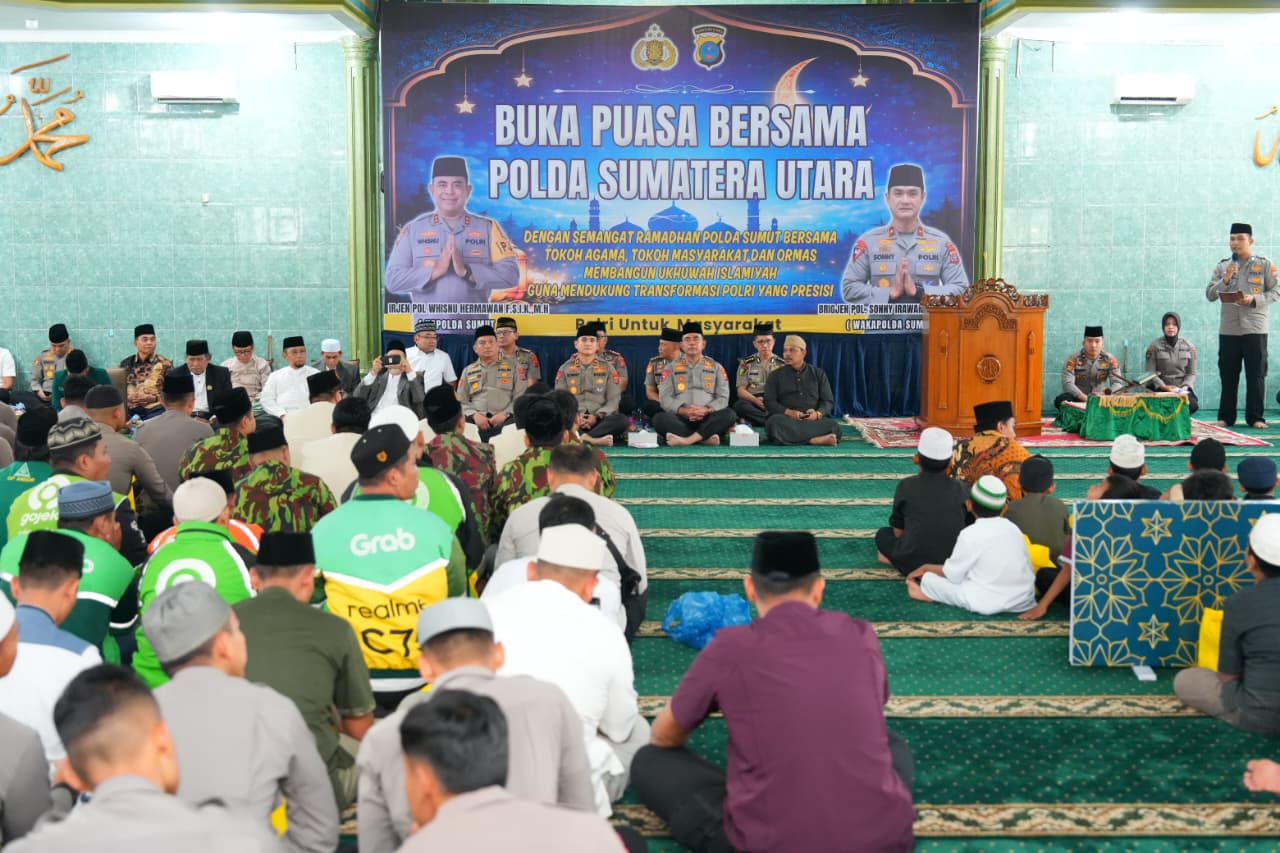 Kapolda Sumut Ajak Perkuat Ukhuwah dan Sinergi Dukung Polri Presisi di Bulan Ramadhan