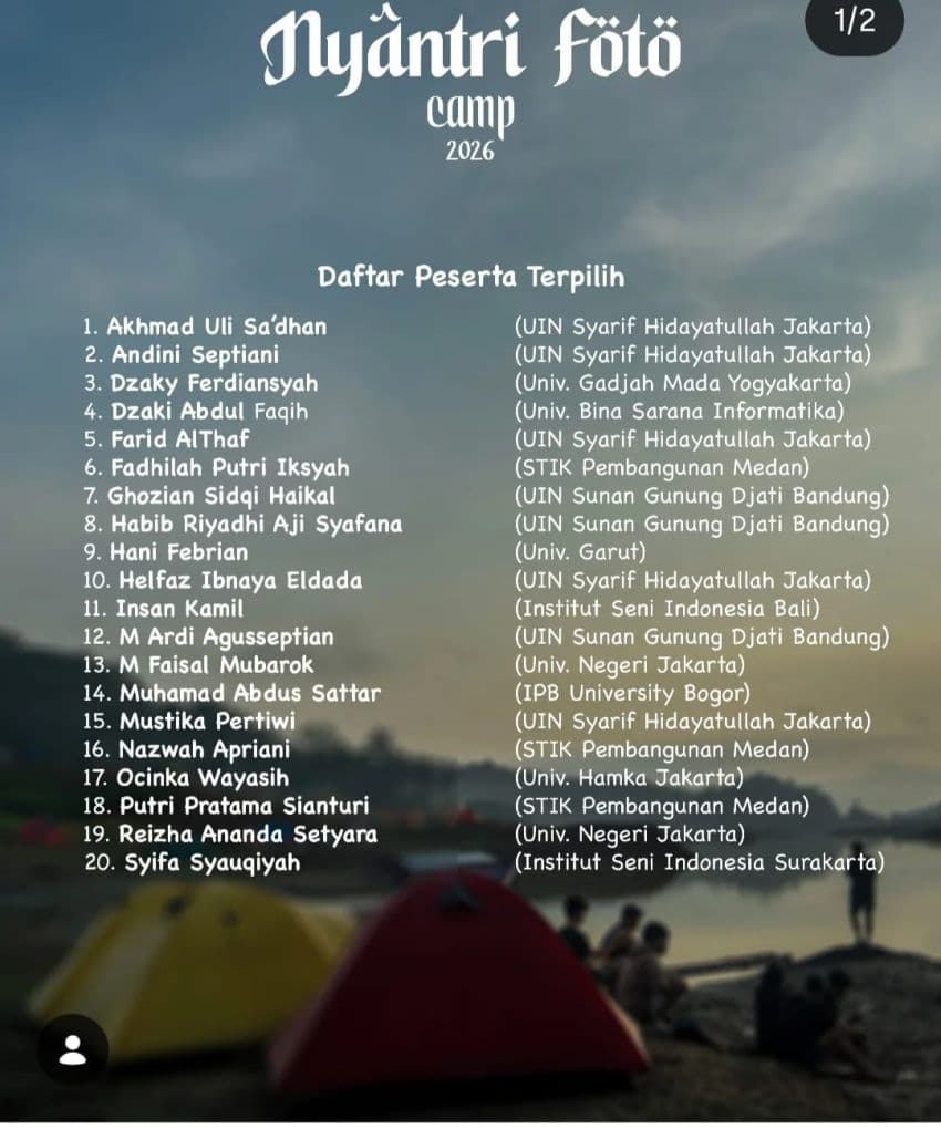 STIK-P Medan Lolos Nyantri Foto Camp 2026 ANTARA, Tiga Mahasiswi Wakili Sumut