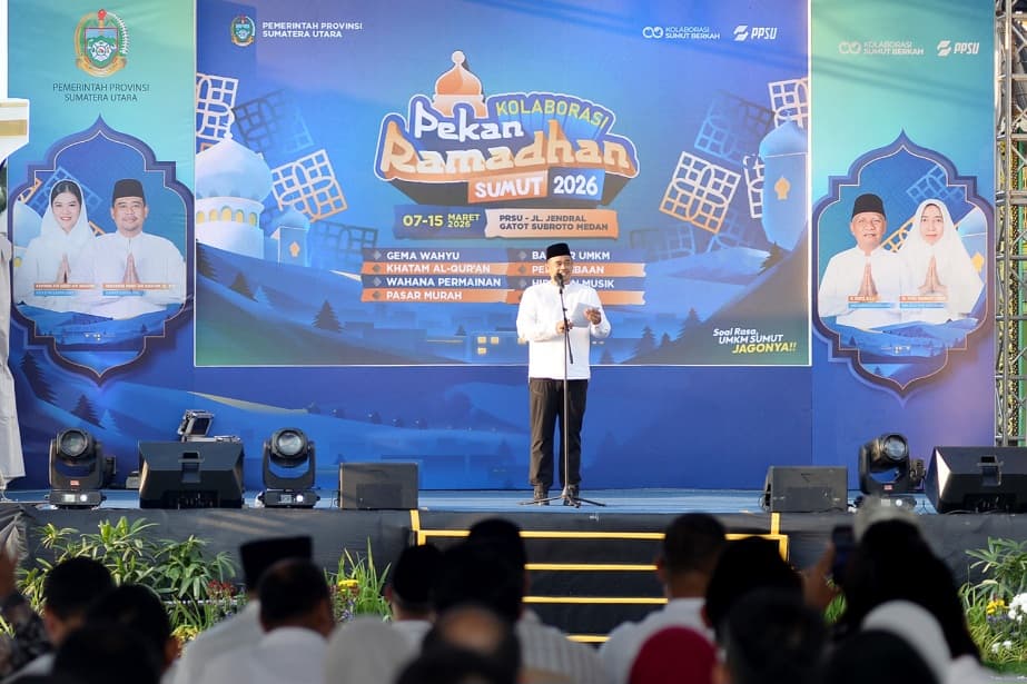 Gubsu Buka Pekan Ramadan Sumut 2026Â