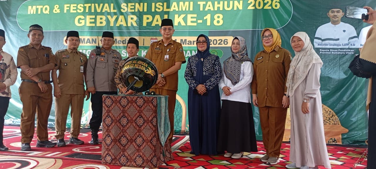 Disdiksu Apresiasi Gebyar PAI Ke-18