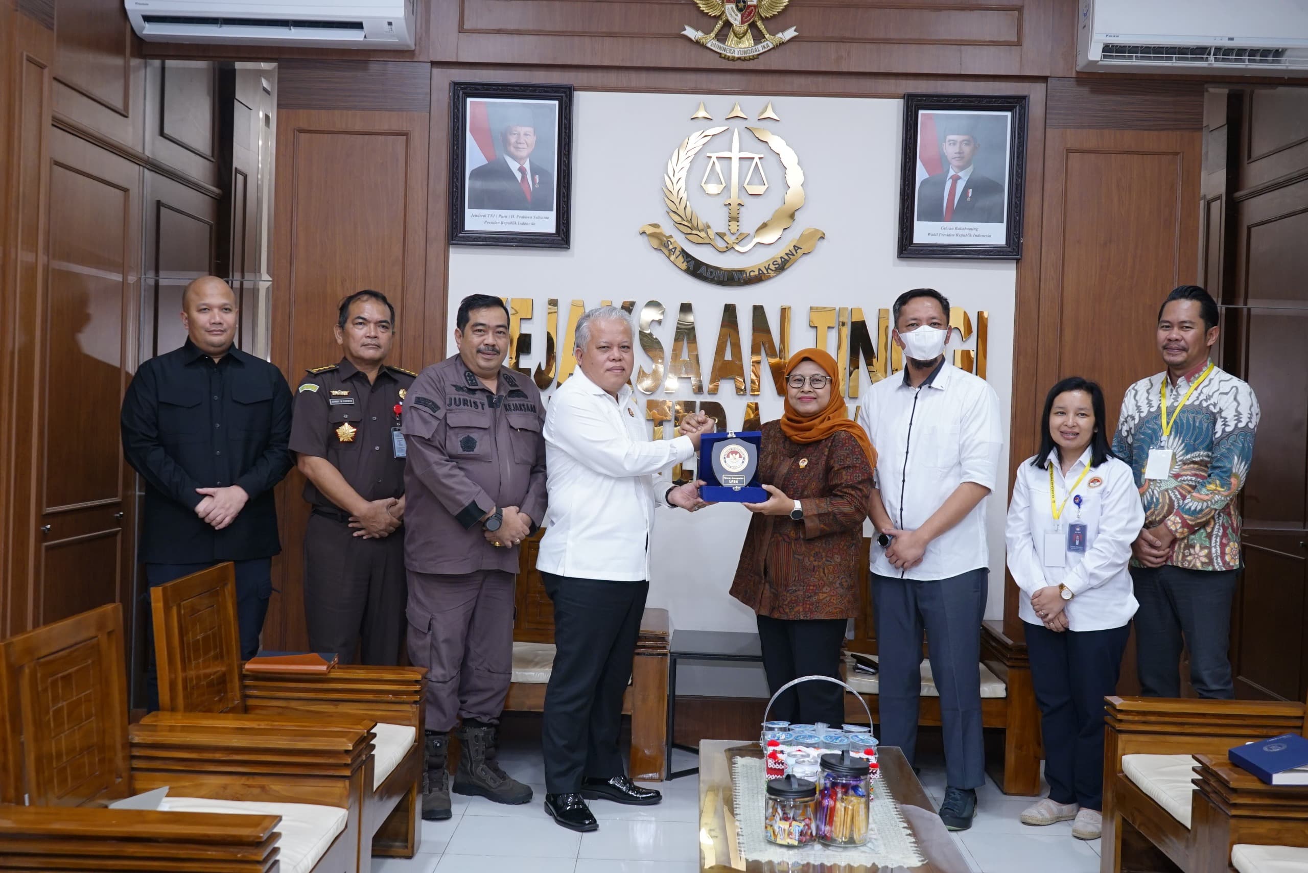 Komitmen Bersama Melindungi Saksi Dan Korban, Kajati Sumut Terima Kunjungan Dari LPSK