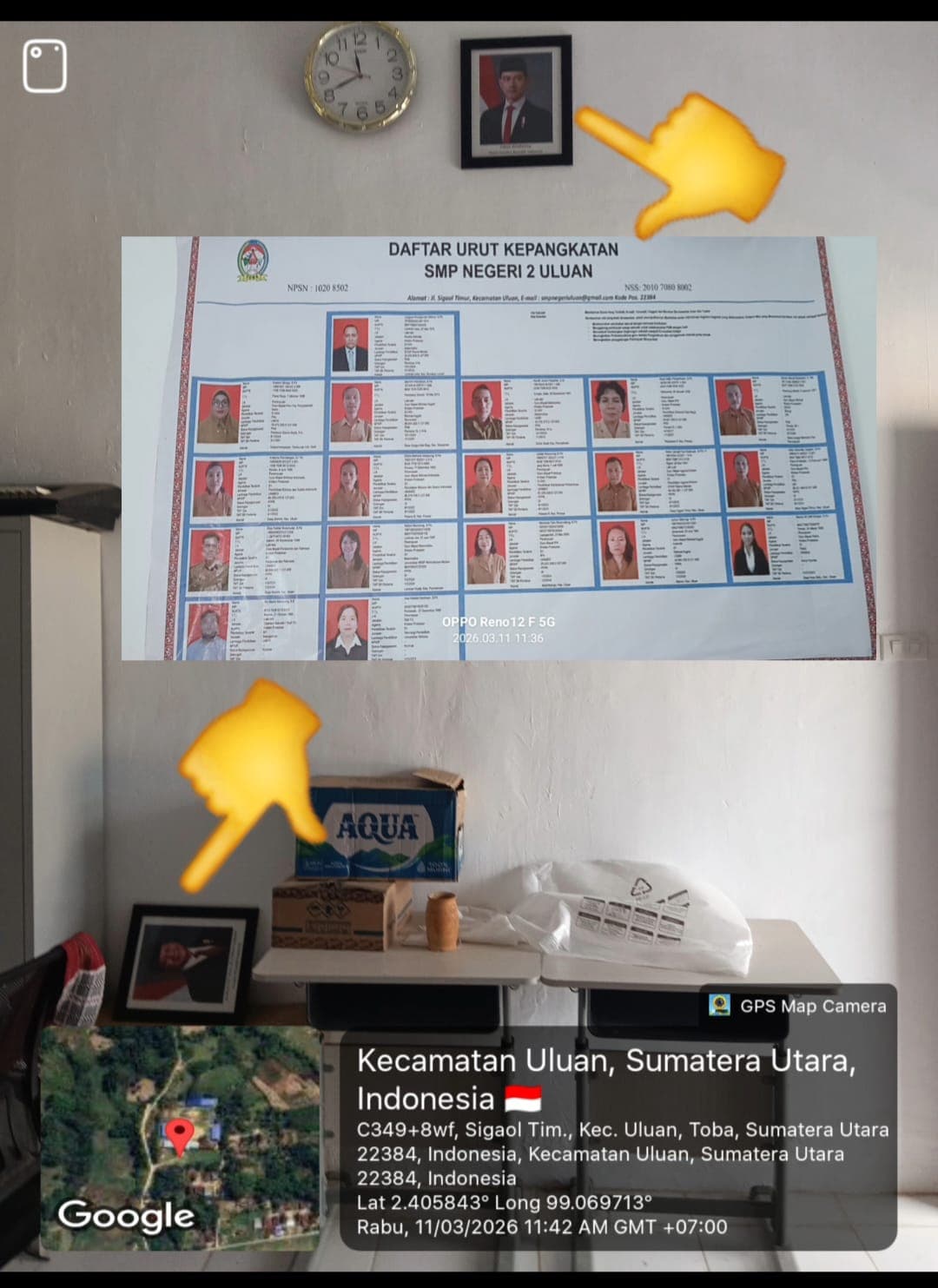 SMPN 2 Uluan Perbaiki Penempatan Foto Presiden, Sekolah Luncurkan Kebijakan Pencegahan